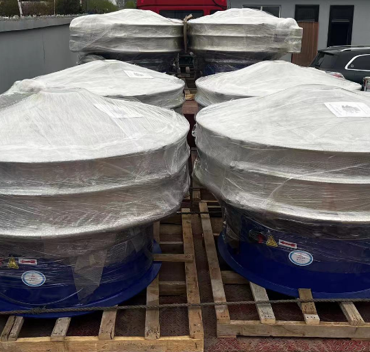 超聲波振動(dòng)篩已試機(jī)，準(zhǔn)備發(fā)貨